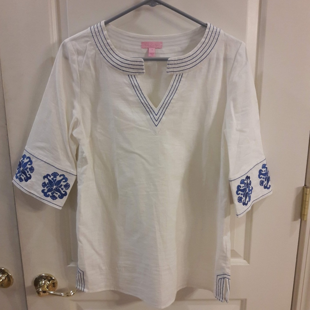 Lilu Pulitzer 3/4 sleeved blouse